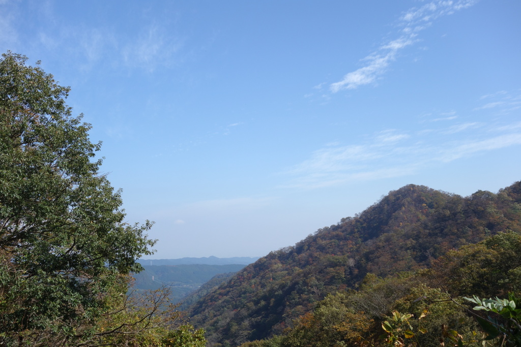 旧道碓氷峠からの展望