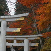 三峰神社の紅葉　1