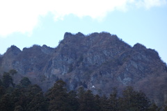 妙義山　道の駅から