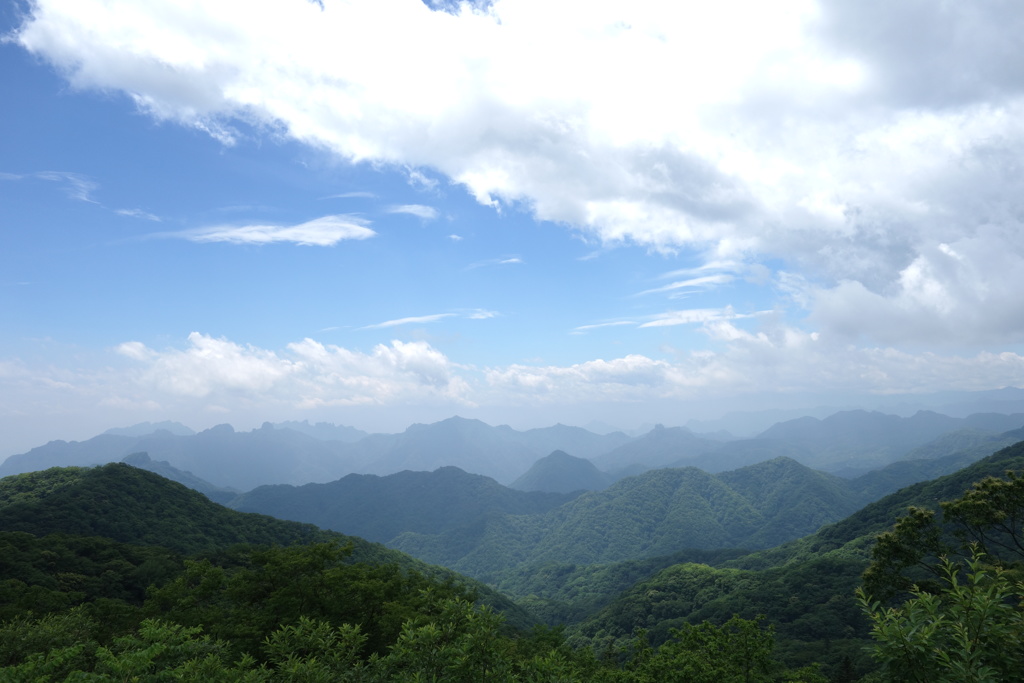 軽井沢見晴台からの眺め