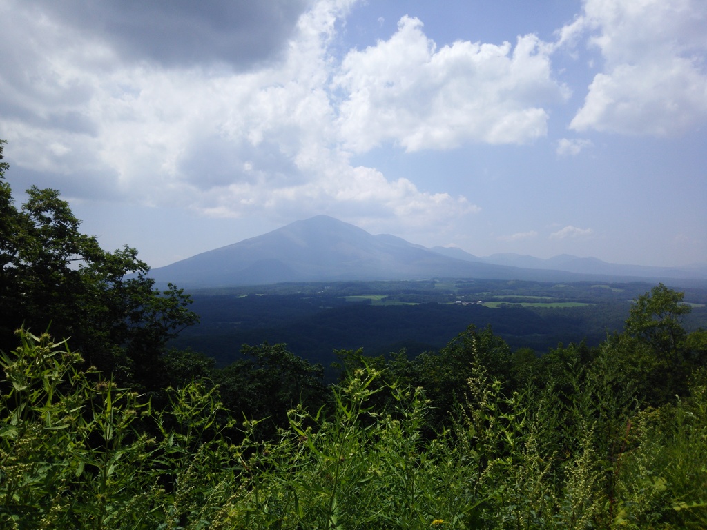 浅間山 二度上峠から