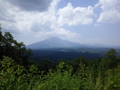 浅間山 二度上峠から
