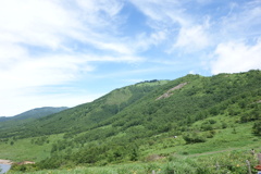 野反湖の空