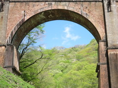 めがね橋　新緑2