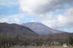 浅間山と離山