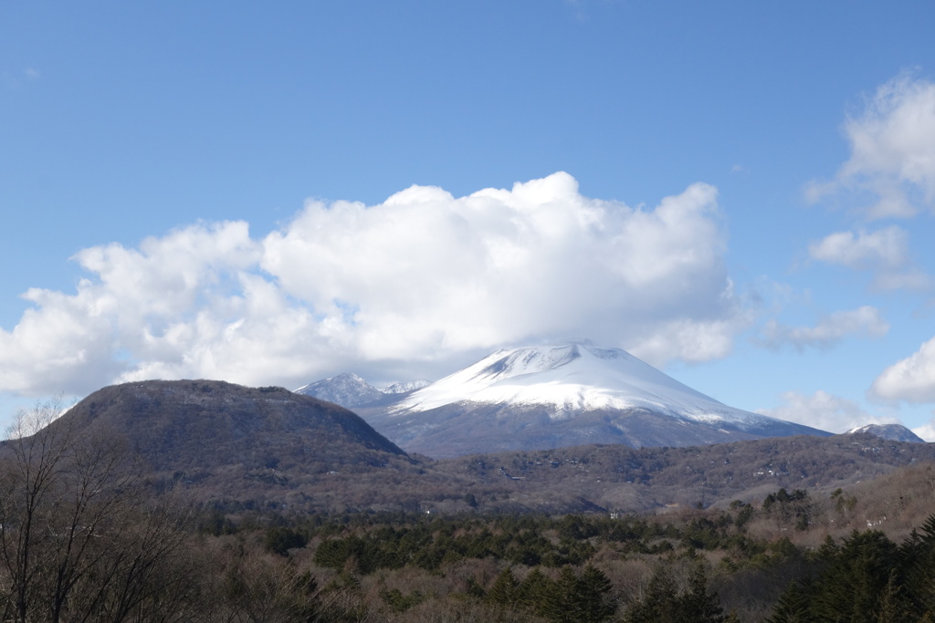 浅間山写生地からの眺め　2