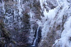 尾ノ内渓谷の氷柱　2