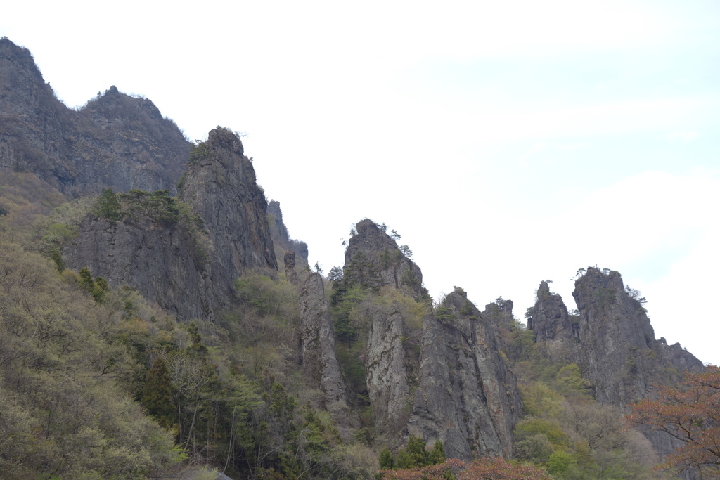 妙義山は今