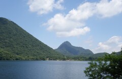 榛名湖ライド　榛名湖は今
