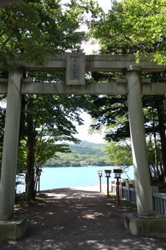 赤城神社　鳥居