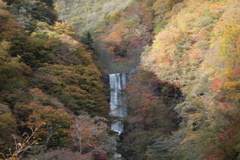 いろは坂の紅葉　方等滝