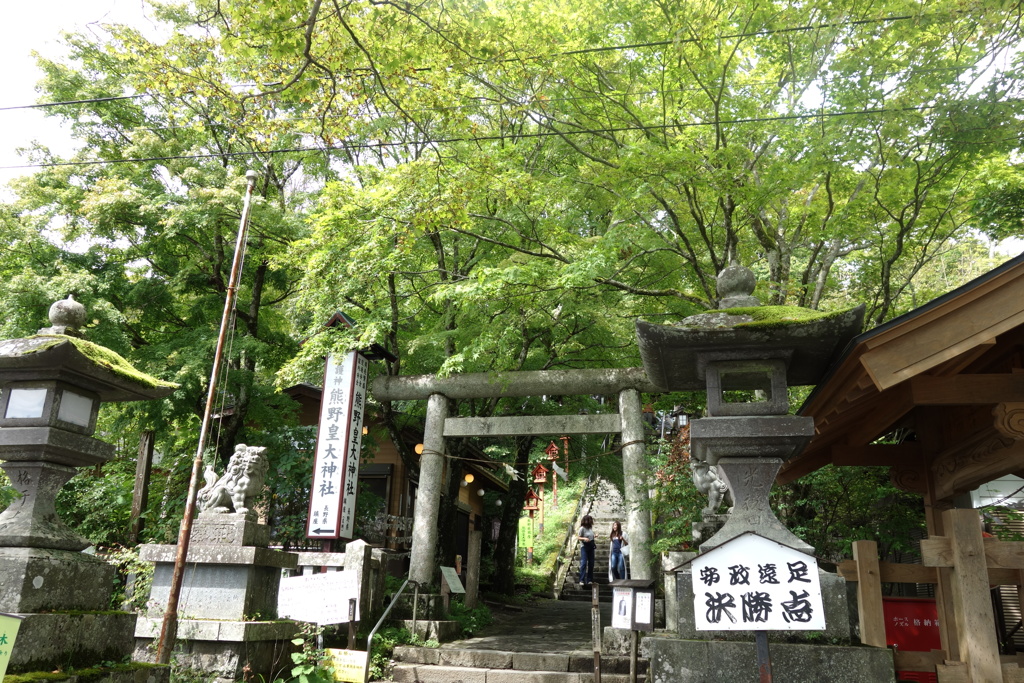 軽井沢熊野神社　1