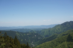 秩父を望む