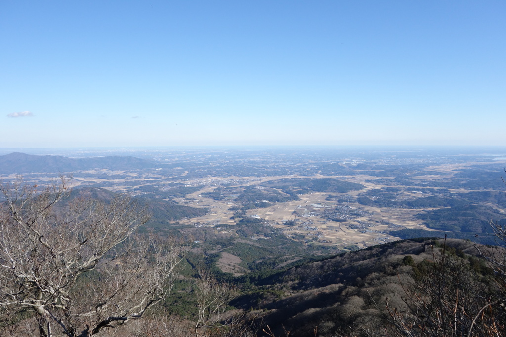 筑波山からの眺め
