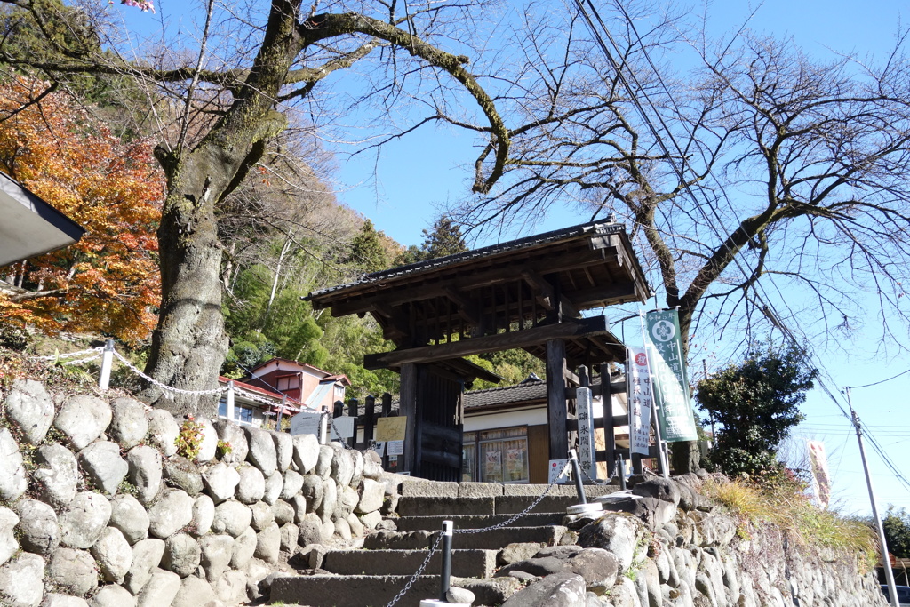 旧中山道を歩く　関所跡　坂本宿