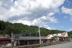 横川駅　夏景色