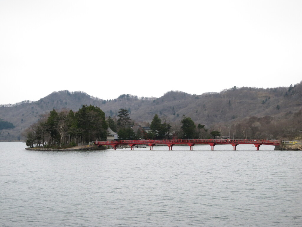 赤城山ライド　大沼は今　1