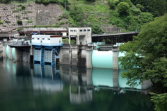 二瀬ダムの堰
