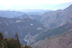 三峰神社　遙拝殿からの眺め　②