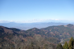 堂平山天文台からの眺め
