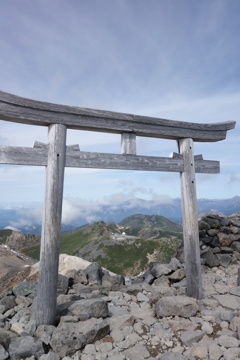 乗鞍　剣ヶ峰　山頂