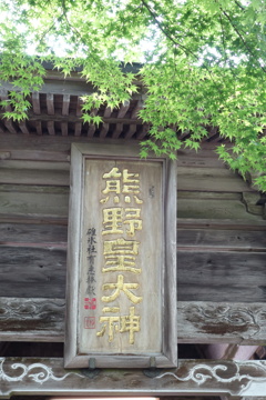 熊野神社の緑