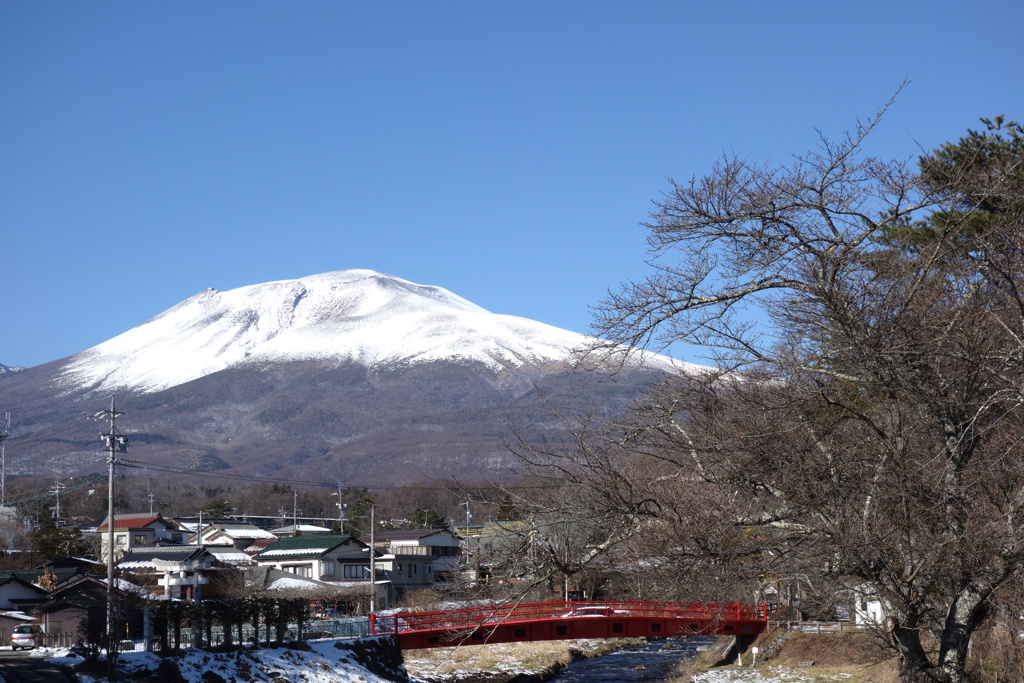 浅間山　中軽井沢から