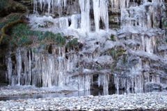 三十槌の氷柱　②