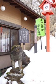 熊野神社の狛犬　1