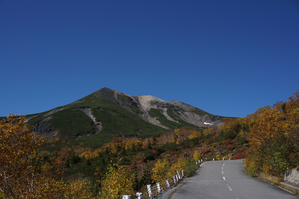 乗鞍エコーライン　山頂を目指して