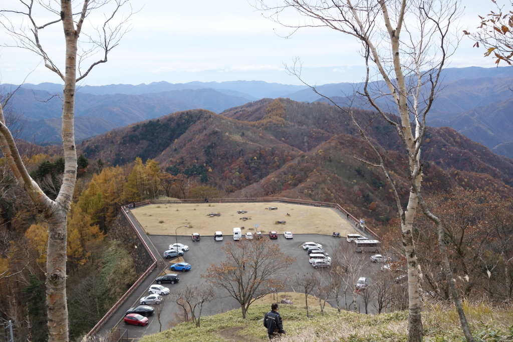 中禅寺湖スカイライン　終点（第二駐車場）