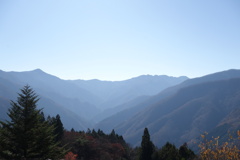 三峰神社　大島屋さんからの眺め