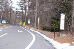 峰の茶屋　バス停