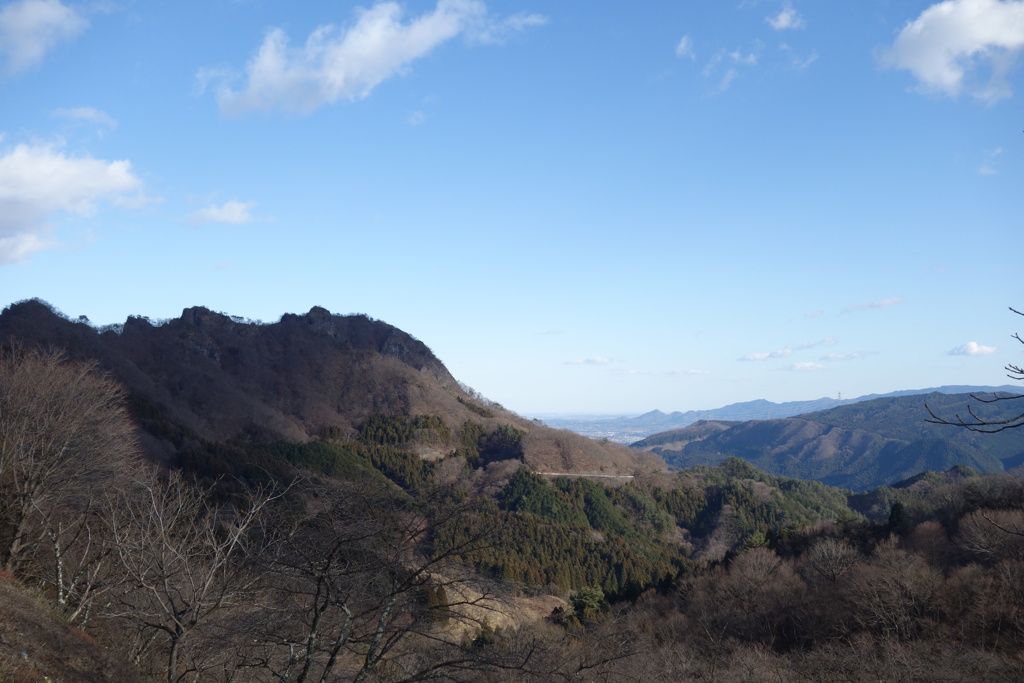 妙義山　道の駅から　