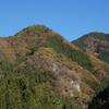 大滝温泉から臨む