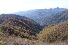 奥日光の紅葉　半月山駐車場から