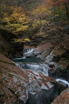 西沢渓谷　三重の滝　2