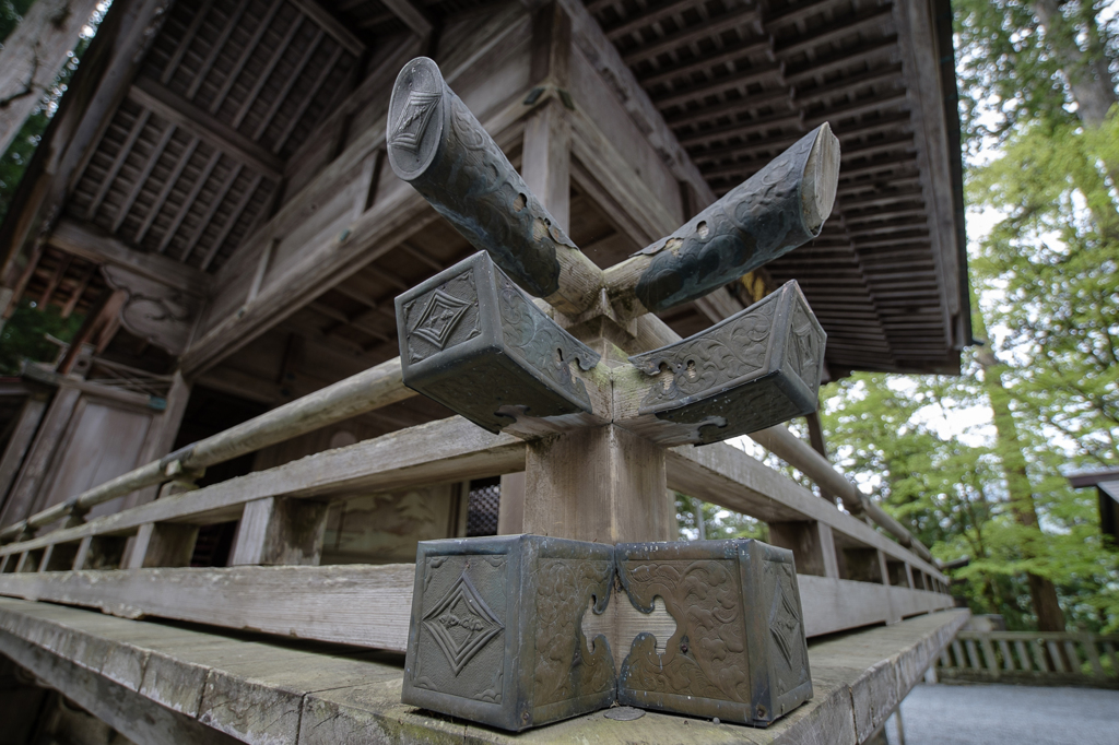 秩父の三峰神社の神楽殿
