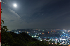 夜景 - 猪子山山頂展望広場