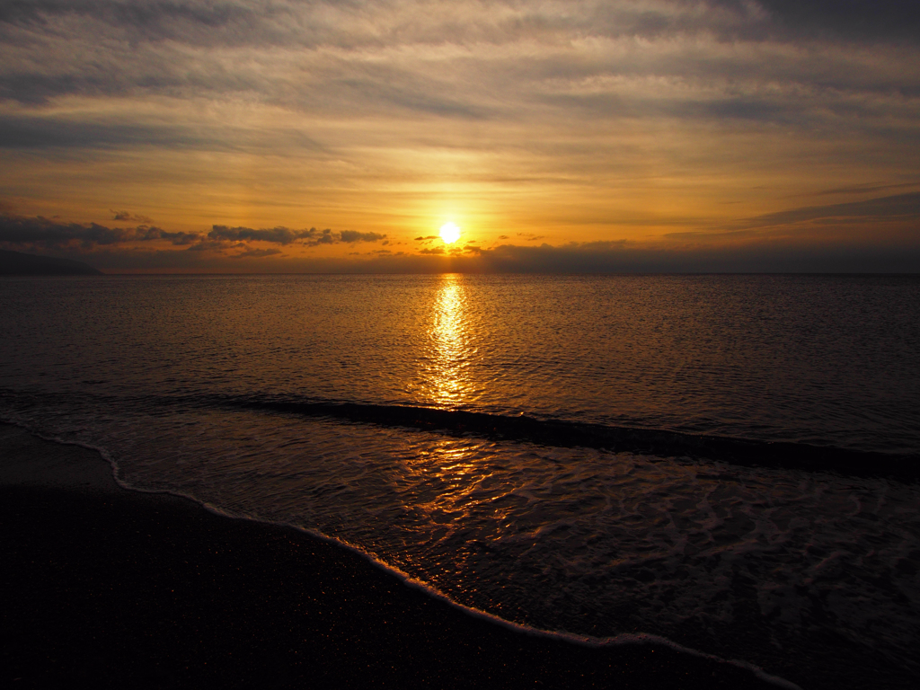 素敵な夕日に出会えた日・・・