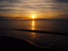 素敵な夕日に出会えた日・・・