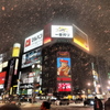  札幌夜スナップ　#13　　吹雪の予感・・・