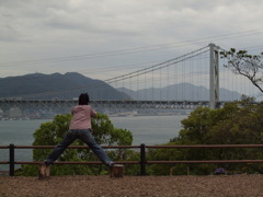 関門橋。