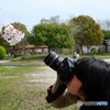 カメラ女子　EOS40D