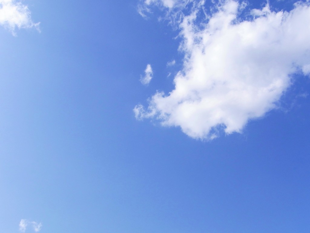 青空×白い雲