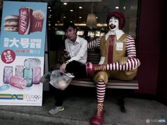 あ！やばい　　ばれた　（笑）