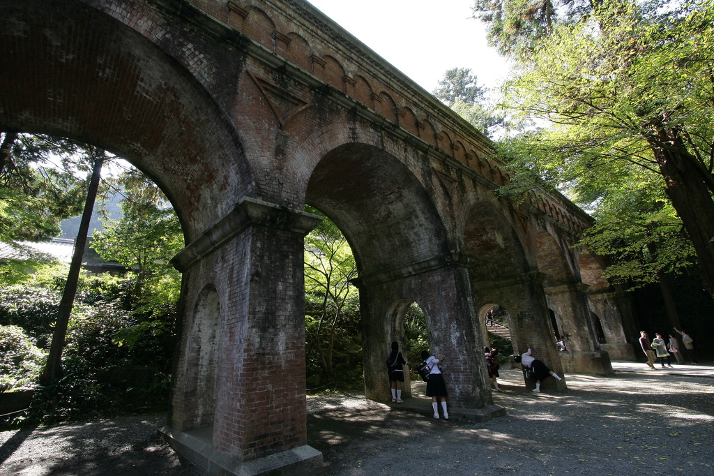 南禅寺にて
