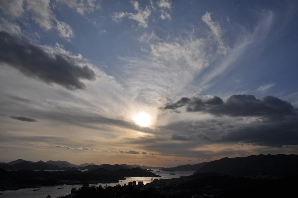 尾道の空