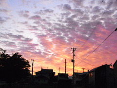朝焼け