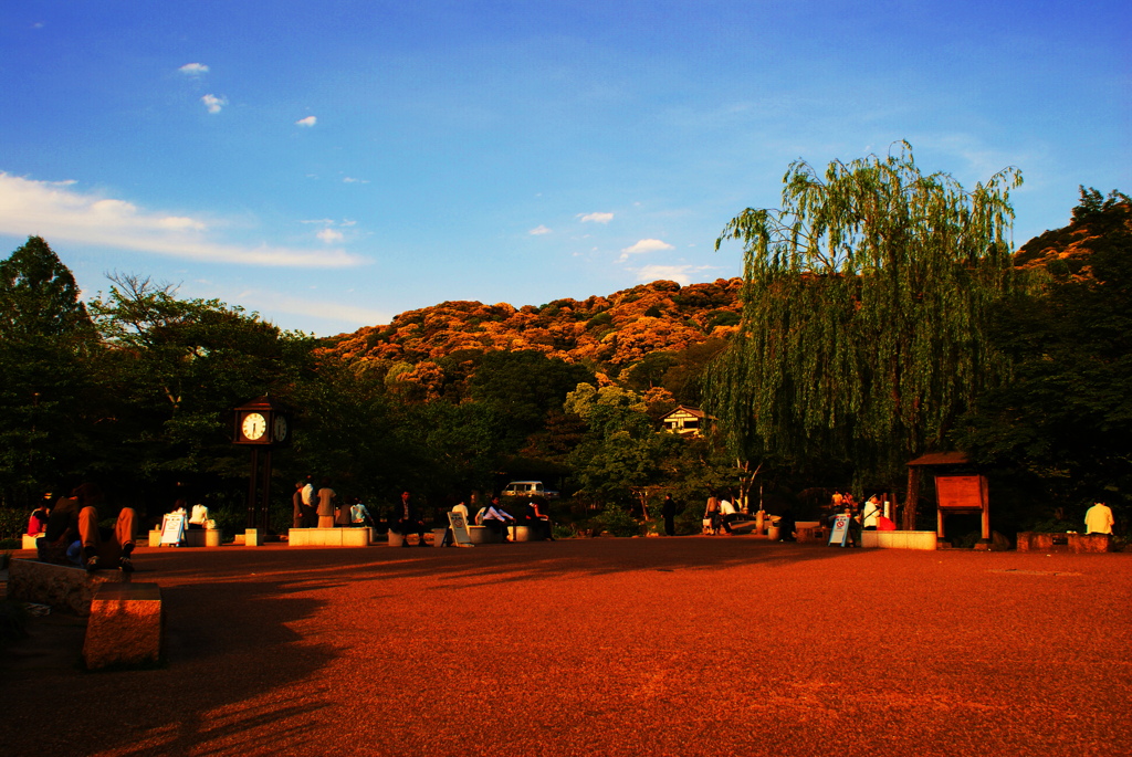 Sky and Sand～17:30@円山公園～